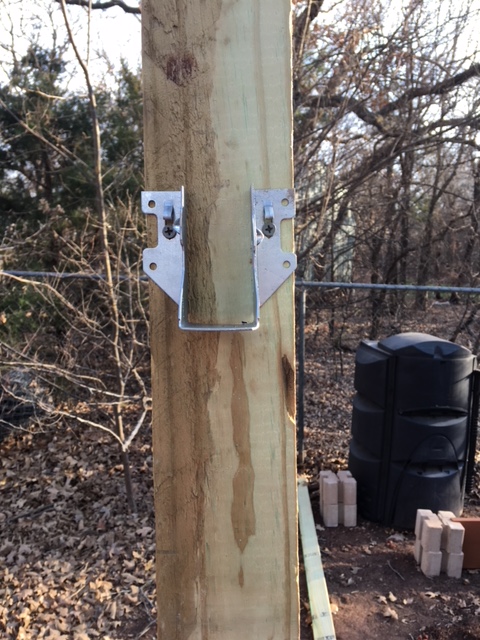 Brace to support 2x4s